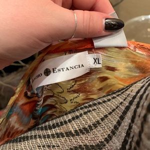 rancho estancia Tops - Multicolor tie-dye top rancho estancia Tops - Multicolor tie-dye top